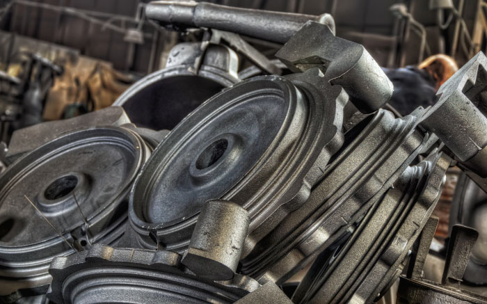 鋳物くずの写真