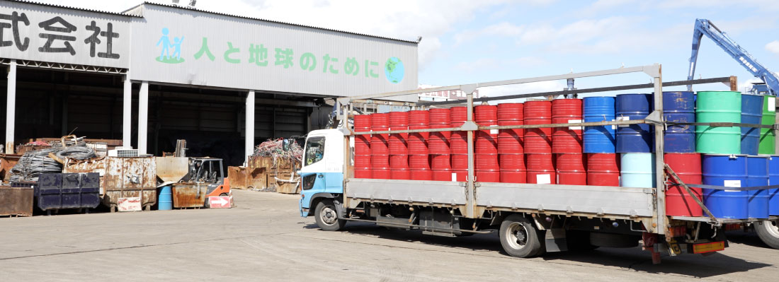 納入業務の写真